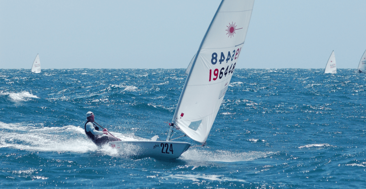 2012 Olympic men's Laser gold medallist Tom Slingsby attended the 2010 nationals in Adelaide. Photo: Peter Muirhead