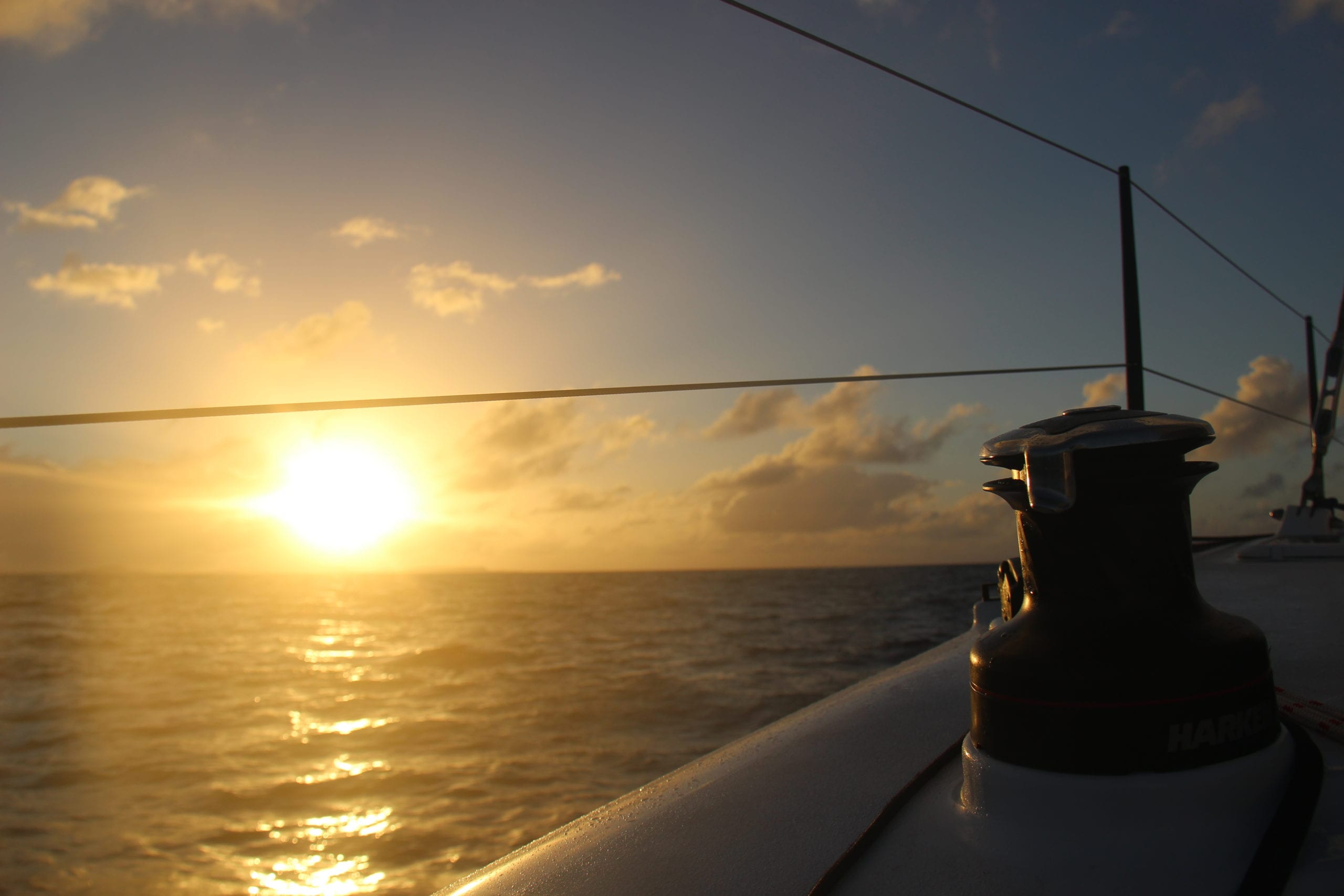 One of the many amazing views seen each day on board the Sail Surf ROAM adventure.