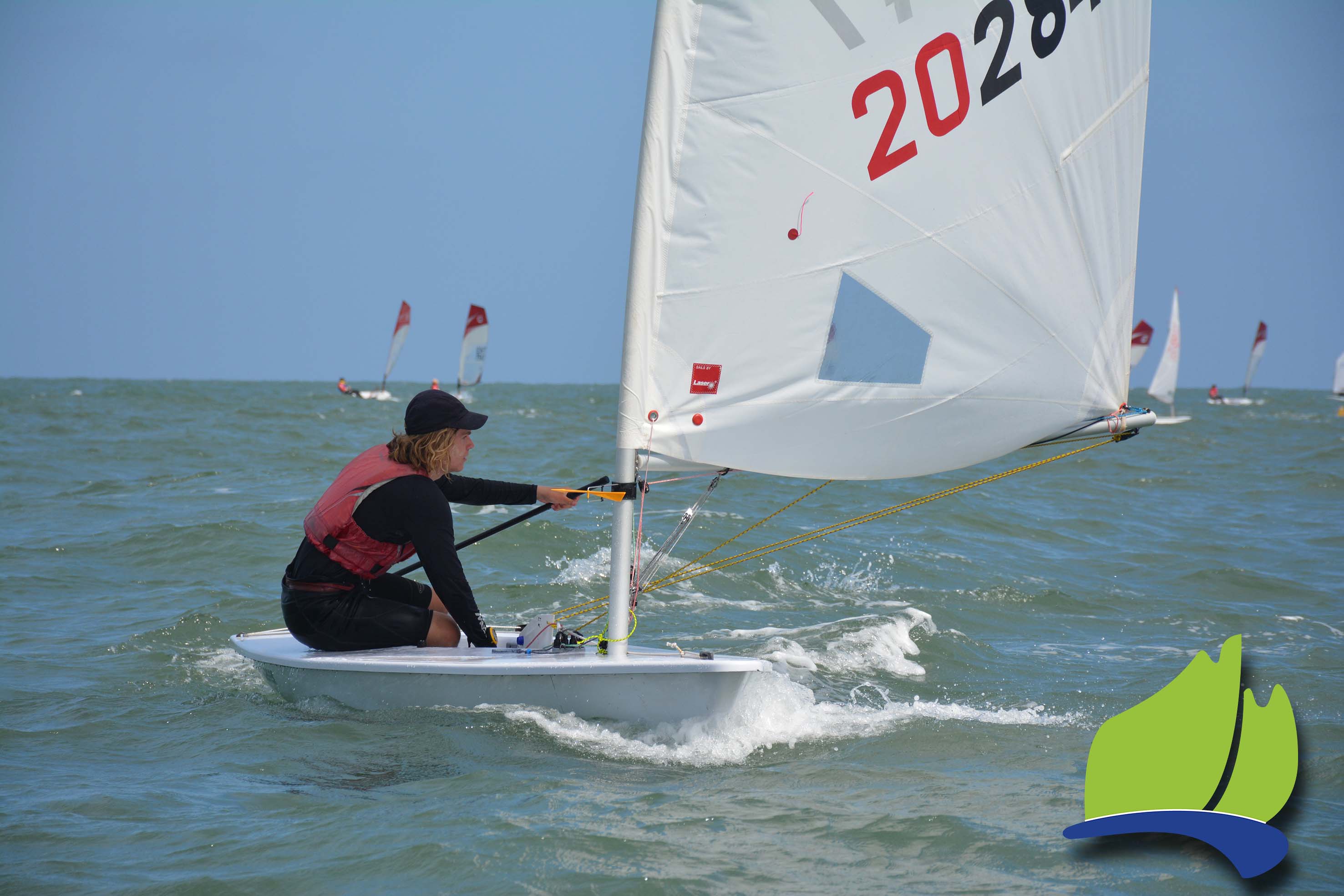 John Gordon was the overall winner in the Laser Radial fleet at the weekend.