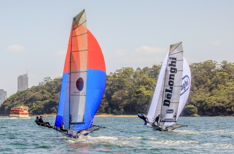 Yandoo closed in on the leaders on the final run to the finish. Photo Michael Chittenden_