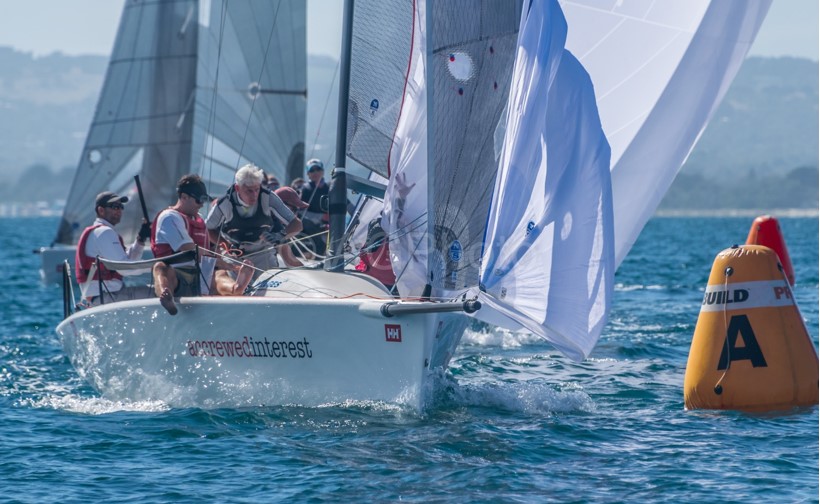 Andy Wharton's Accrewed Interest took out the Helly Hansen Melges 24 Nationals at the Blairgowrie Yacht Squadron. Photos: Ally Graham.