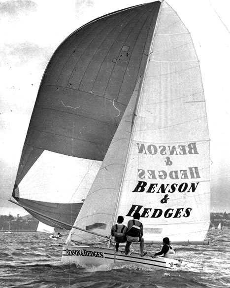 Benson & Hedges was a break through boat in 1977