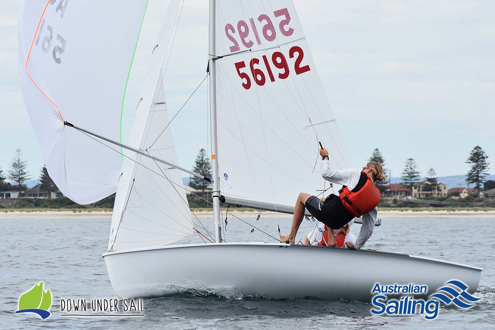 Matt Meaney and Sam Magarey were the overall winners in the 420 fleet.