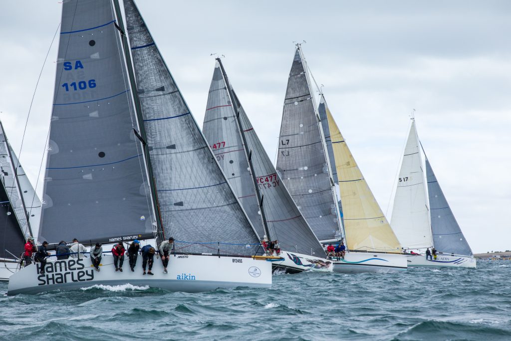 Division one racing off the start line. Photos: Take 2 Photography