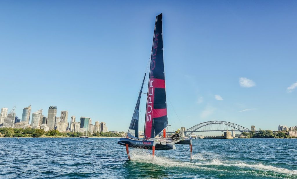 The SuperFoiler Grand Prix has taken sailing by storm in the last year. Photo: Michael Chittenden