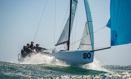 Ambition with one hand on the cup heading into final day of J/70 Nationals